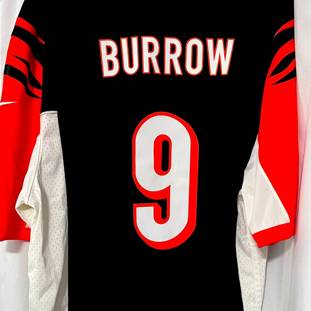 Cincinnati Bengals #9 Joe Burrow Nike Jersey
